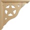 Ekena Millwork 1 1/2"W x 10"D x 10"H Austin Bracket, Cherry BKT01X10X10AUCH - alternate 3